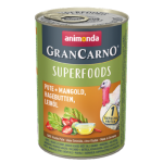 Animonda Gran Carno Superfoods (индейка и шиповник), 400 гр