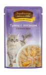 Деревенские лакомства Домашние обеды (тунец с лососем в желе), 70 гр