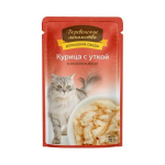 Деревенские лакомства Домашние обеды (курица с уткой в желе), 70 гр