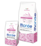 Monge Adult All Breeds dog (свинина и рис), 12 кг