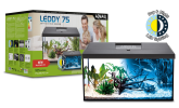 Аквариум Aquael Leddy Day & Night 75 черный, 105 л