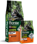 Monge BWild GF Puppy&Junior (утка и картофель), 2,5 кг