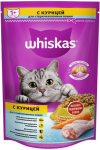 Whiskas Вкусные подушечки для стерилизованных (курица), 350 гр