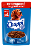 Chappi Сытный мясной обед (говядина), 85 гр
