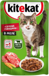 Kitekat Сочная говядина (желе), 85 гр