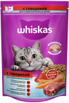 Whiskas Вкусные подушечки для стерилизованных (говядина), 350 гр