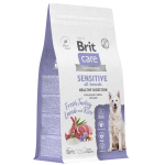 Brit Care Dog Adult Sensitive Healthy Digestion (индейка, ягненок), 1,5 кг