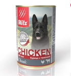Blitz Classic Dog Chicken&Veal Minced (курица, телятина), 400 гр