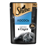 Sheba Ломтики с лососем  (соус), 75 гр