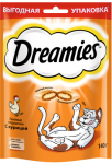 Dreamies подушечки с курицей, 140 гр