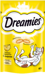 Dreamies подушечки с сыром, 60 гр