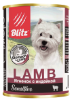 Blitz Sensitive Ягнёнок с индейкой (паштет), 400 гр