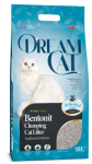 Наполнитель Dream Cat бентонитовый  с активированным углём, 10 л