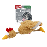 Игрушка GiGwi Курица с пищалкой, 36 см
