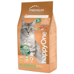 HappyOne Cat вывод шерсти (лосось), 10 кг