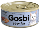 Gosbi Fresko Sterilized (тунец, креветки), 70 гр