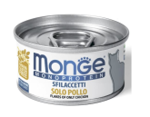 Monge Cat Monoprotein мясные хлопья (курица), 80 г