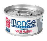 Monge Cat Monoprotein мясные хлопья (говядина), 80 г
