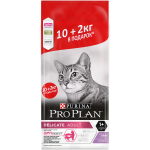 Pro Plan Delicate (Индейка), 10 кг+2 кг