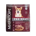 Мираторг Pro Meat Adult Medium/Maxi (ягненок, картофель), 2,6 кг