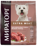 Мираторг Extra Meat Black Angus Adult Mini (говядина), 1,5кг