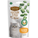 Зубочистики Чистим зубы, (крем из курицы), 30г