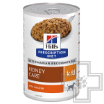 Hill's Prescription Diet k/d с курицей, 370 гр