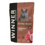 Мираторг Extra Meat чувствительное пищеварение (телятина в желе), 80гр*24шт