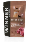 Мираторг Extra Meat для стерилизованных кошек с говядиной (соус), 80гр*24 шт