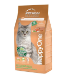 HappyOne Cat вывод шерсти (лосось), 2 кг