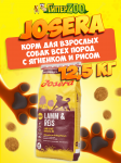 Josera Adult (ягненок, рис), 12,5 кг