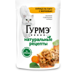 Gourmet Натуральные рецепты (курица с морковью), 75 гр