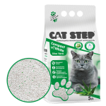Cat Step Наполнитель белый Compact White Aloe Vera, 5 л
