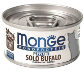 Monge Cat Monoprotein мясные хлопья (буйвол), 80 гр