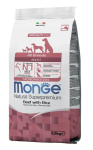 Monge Monoprotein Adult All Breeds (говядина и рис), 2,5 кг
