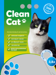 Наполнитель силикагелевый Clean Cat без запаха, 3,8л