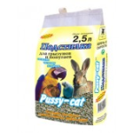 Pussy rabbit подстилка для грызунов и попугаев стружка