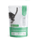 Nature's Protection Kitten с океанической рыбой и курицей, 100 гр*22 шт