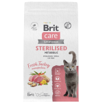 Brit Care Cat Sterilised Metabolic (индейка), 400 гр