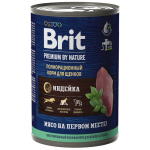 Brit Premium by Nature  для щенков всех пород с индейкой, 410 г