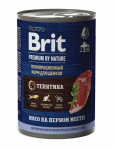 Brit Premium by Nature  для щенков всех пород с телятиной, 410 гр