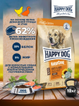 Happy Dog NaturCroq (утка и рис), 11 кг