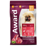 AWARD Puppy Small (ягненок, индейка,брокколи,брусника), 1,5 кг