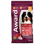 AWARD Adult All breeds Dog (говядина, курица, брокколи, черника), 12 кг