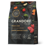 Grandorf Fresh Junior Medium/Maxi (ягнёнок, батат), 1 кг
