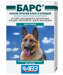Барс Классик для собак против блох и клещей, 4 пип
