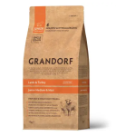 Grandorf Junior Medium & Maxi (ягненок с индейкой), 1 кг