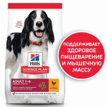 Hills Science Plan Adult Medium (курица), 14 кг