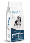Vincent Life Junior (курица, рис), 15 кг