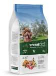 Vincent Diet Mini Adult Lamb для собак (ягненок), 3 кг.